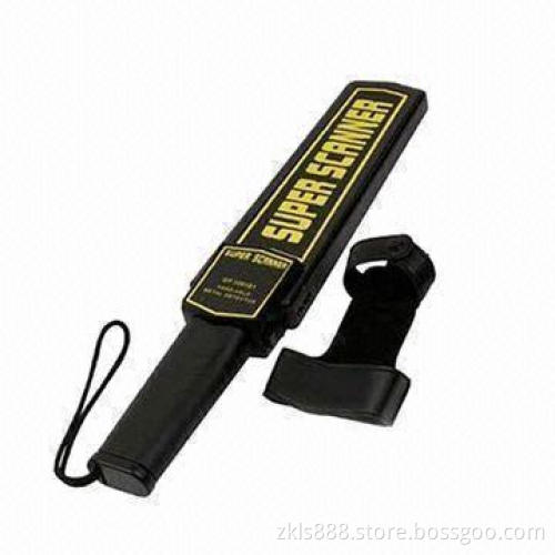 Handheld Metal Detector with Sound/Vibration Alarm and Low Power Consumption